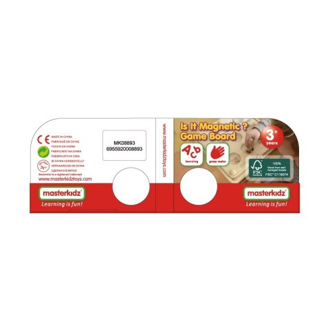 MASTERKIDZ Co Przyciągnie Magnes Edukacyjna Gra Tabliczka Montessori MASTERKIDZ Co Przyciągnie Magnes Edukacyjna Gra Tabliczka Montessori