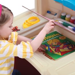 STEP2 Biurko z Krzesełkiem Kącik plastyczny edukacyjny Delux
