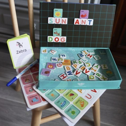 TOOKY TOY Układanka Puzzle Montessori Alfabet dla Dzieci Nauka Literek Pisania 151 el. TOOKY TOY Układanka Puzzle Montessori Alfabet dla Dzieci Nauka Literek Pisania 151 el.