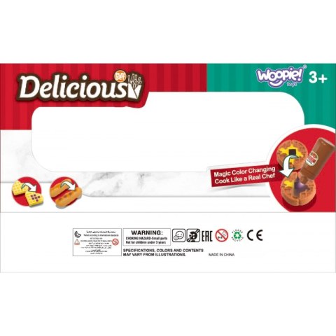 WOOPIE Zestaw XXL Restauracja Kawiarnia Jedzenie Słodycze 19 el. WOOPIE Zestaw XXL Restauracja Kawiarnia Jedzenie Słodycze 19 el.