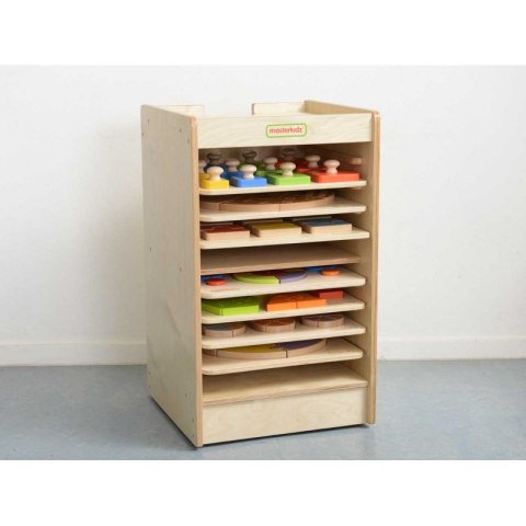 MASTERKIDZ Szafeczka Do Przechowywania Tabliczek Edukacyjnych I Gier 10 Sztuk Kółka MASTERKIDZ Szafeczka Do Przechowywania Tabliczek Edukacyjnych I Gier 10 Sztuk Kółka
