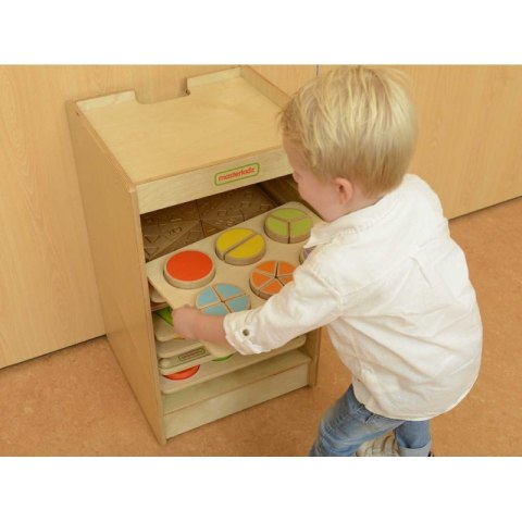 MASTERKIDZ Szafeczka Do Przechowywania Tabliczek Edukacyjnych I Gier 10 Sztuk Kółka MASTERKIDZ Szafeczka Do Przechowywania Tabliczek Edukacyjnych I Gier 10 Sztuk Kółka