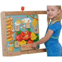 MASTERKIDZ Cykl Życia Pszczoły Ścienna Tablica Edukacyjna Flex Montessori