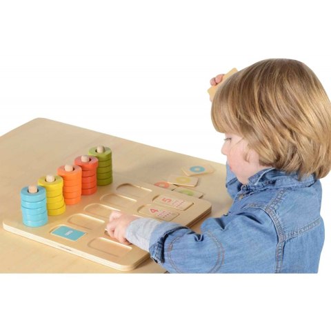 MASTERKIDZ Nauka Kolorów I Liczenia Edukacyjna Tabliczka Montessori MASTERKIDZ Nauka Kolorów I Liczenia Edukacyjna Tabliczka Montessori