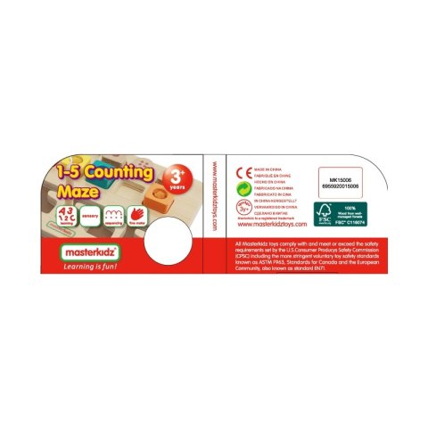 MASTERKIDZ Nauka Liczenia Labirynt Montessori MASTERKIDZ Nauka Liczenia Labirynt Montessori