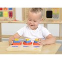 MASTERKIDZ Sorter Kształtów Klocki Geometryczne Montessori