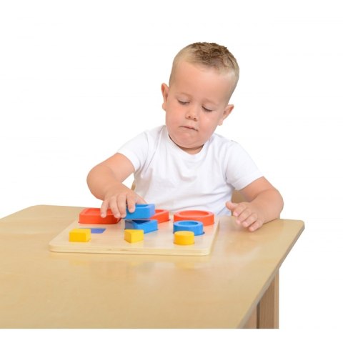 MASTERKIDZ Sorter Kształtów Klocki Geometryczne Montessori MASTERKIDZ Sorter Kształtów Klocki Geometryczne Montessori