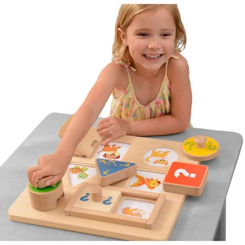 MASTERKIDZ Tablica Edukacyjna Zapamiętywanie Nauka Montessori MASTERKIDZ Tablica Edukacyjna Zapamiętywanie Nauka Montessori