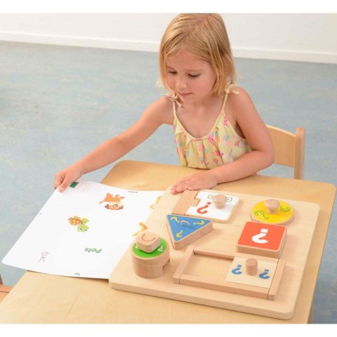 MASTERKIDZ Tablica Edukacyjna Zapamiętywanie Nauka Montessori MASTERKIDZ Tablica Edukacyjna Zapamiętywanie Nauka Montessori
