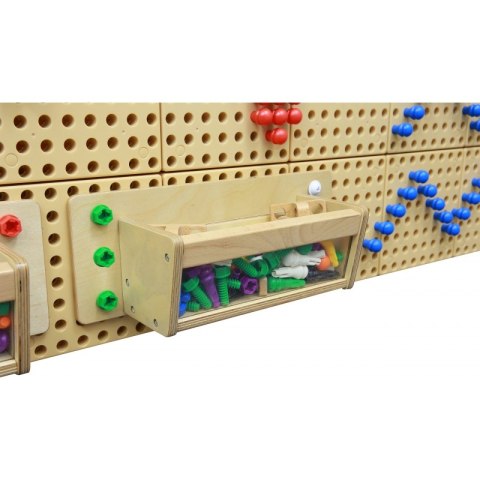 MASTERKIDZ Pojemnik Na Akcesoria Przezroczysta Ścianka - Tablica Naukowo-Edukacyjna STEM MASTERKIDZ Pojemnik Na Akcesoria Przezroczysta Ścianka - Tablica Naukowo-Edukacyjna STEM