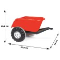 WOOPIE Przyczepka SUPER TRAILER Czerwona 35 kg