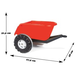 WOOPIE Przyczepka SUPER TRAILER Czerwona 35 kg