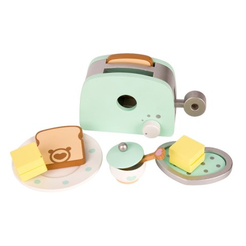 CLASSIC WORLD Drewniany Zestaw Toster 13 el. CLASSIC WORLD Drewniany Zestaw Toster 13 el.