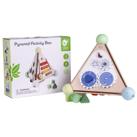CLASSIC WORLD Piramida Aktywności Activity Box 4w1 CLASSIC WORLD Piramida Aktywności Activity Box 4w1