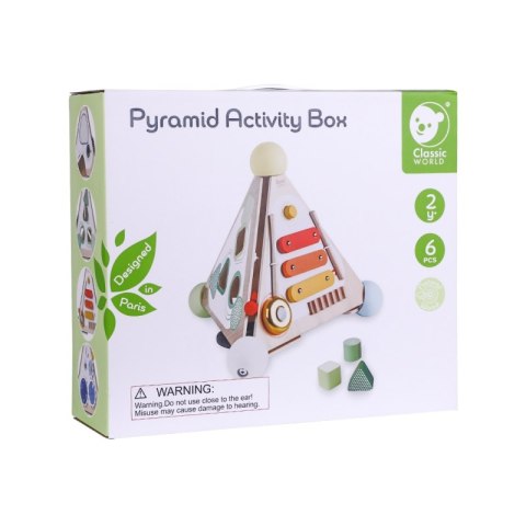 CLASSIC WORLD Piramida Aktywności Activity Box 4w1 CLASSIC WORLD Piramida Aktywności Activity Box 4w1