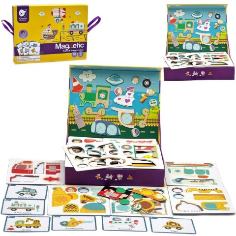 CLASSIC WORLD Puzzle Nauka Ruchu Transportu Drogowego 72 el. CLASSIC WORLD Puzzle Nauka Ruchu Transportu Drogowego 72 el.