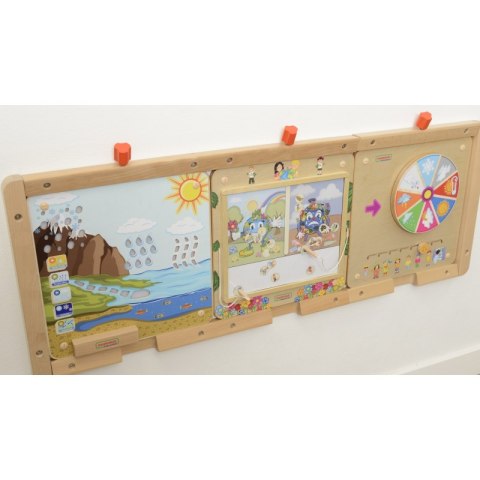 MASTERKIDZ Tablica Edukacyjna Obieg Wody Montessori MASTERKIDZ Tablica Edukacyjna Obieg Wody Montessori