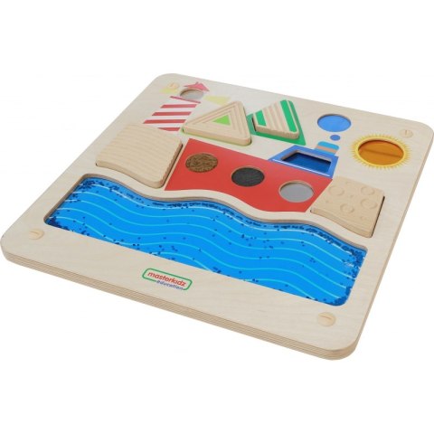 MASTERKIDZ Tablica Edukacyjna Sensoryczna Żeglowanie Ocean Montessori MASTERKIDZ Tablica Edukacyjna Sensoryczna Żeglowanie Ocean Montessori