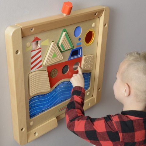 MASTERKIDZ Tablica Edukacyjna Sensoryczna Żeglowanie Ocean Montessori MASTERKIDZ Tablica Edukacyjna Sensoryczna Żeglowanie Ocean Montessori