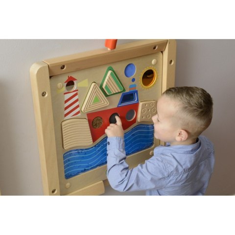 MASTERKIDZ Tablica Edukacyjna Sensoryczna Żeglowanie Ocean Montessori MASTERKIDZ Tablica Edukacyjna Sensoryczna Żeglowanie Ocean Montessori