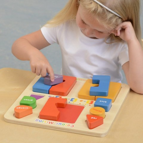 MASTERKIDZ Tablica Edukacyjna Układanka Łączenie Mieszanie Kolorów Montessori MASTERKIDZ Tablica Edukacyjna Układanka Łączenie Mieszanie Kolorów Montessori
