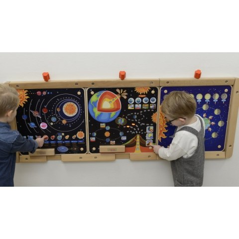 MASTERKIDZ Tablica Edukacyjna Ziemia Montessori MASTERKIDZ Tablica Edukacyjna Ziemia Montessori