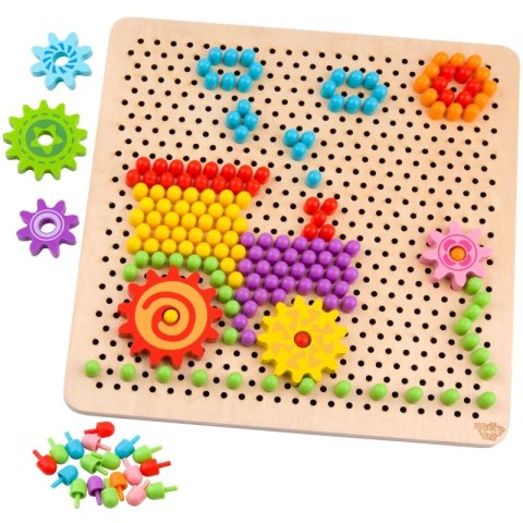 TOOKY TOY Mozaika Montessori Układanka z Pinezkami Wpinaczka 88 el. TOOKY TOY Mozaika Montessori Układanka z Pinezkami Wpinaczka 88 el.