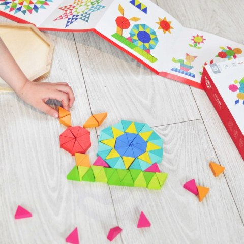 TOOKY TOY Puzzle Ośmiokątne Drewniana Mozaika Edukacyjna (73el.) TOOKY TOY Puzzle Ośmiokątne Drewniana Mozaika Edukacyjna (73el.)