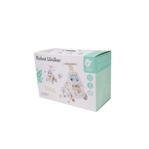 CLASSIC WORLD Chodzik Pchacz 4w1 Robot Walker dla Dzieci Ksylofon Lustro Sorter CLASSIC WORLD Chodzik Pchacz 4w1 Robot Walker dla Dzieci Ksylofon Lustro Sorter
