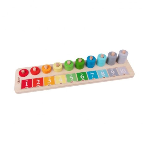 CLASSIC WORLD Układanka MONTESSORI Klocki Nauka Liczenia i Kolorów dla Dzieci 66 el. CLASSIC WORLD Układanka MONTESSORI Klocki Nauka Liczenia i Kolorów dla Dzieci 66 el.
