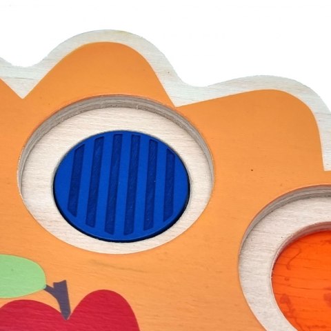 TOOKY TOY Drewniana Układanka Jeż Nauka Kształtów Kolorów Liczb TOOKY TOY Drewniana Układanka Jeż Nauka Kształtów Kolorów Liczb