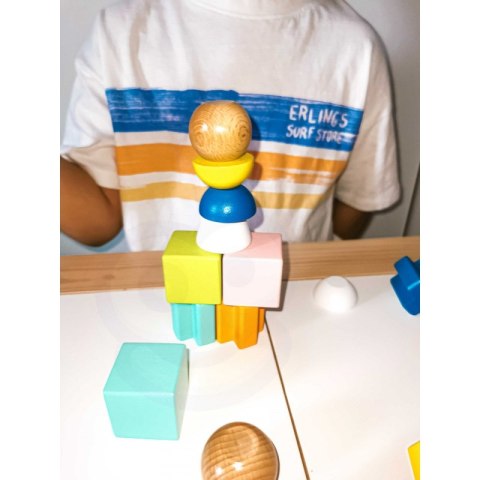 TOOKY TOY Drewniane Klocki Układanka Gra 24 Wzory 36 el. TOOKY TOY Drewniane Klocki Układanka Gra 24 Wzory 36 el.