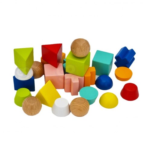 TOOKY TOY Drewniane Klocki Układanka Gra 24 Wzory 36 el. TOOKY TOY Drewniane Klocki Układanka Gra 24 Wzory 36 el.