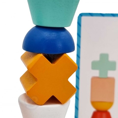 TOOKY TOY Drewniane Klocki Układanka Gra 24 Wzory 36 el. TOOKY TOY Drewniane Klocki Układanka Gra 24 Wzory 36 el.