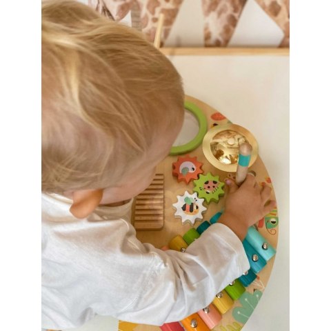 TOOKY TOY Wielofunkcyjny Instrument Centrum Muzyczne Ksylofon Zębatki Tarka Bębenek Talerz Pałeczki TOOKY TOY Wielofunkcyjny Instrument Centrum Muzyczne Ksylofon Zębatki Tarka Bębenek Talerz Pałeczki