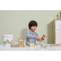 VIGA PolarB Drewniane Klocki Bloki Miejskie 50 elementów Montessori