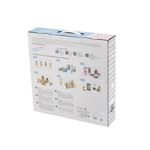 VIGA PolarB Drewniany Domek dla Lalek VIGA PolarB Drewniany Domek dla Lalek