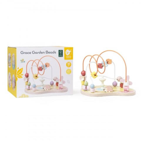 CLASSIC WORLD Edukacyjny Labirynt Przeplatanka Grace Garden Beads 18m+ FSC CLASSIC WORLD Edukacyjny Labirynt Przeplatanka Grace Garden Beads 18m+ FSC