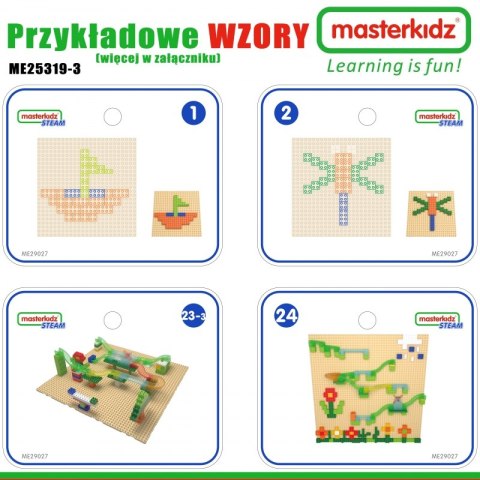 MASTERKIDZ Drewniany Stół Edukacyjny + AKCESORIA STEM WALL + 359 el. MASTERKIDZ Drewniany Stół Edukacyjny + AKCESORIA STEM WALL + 359 el.