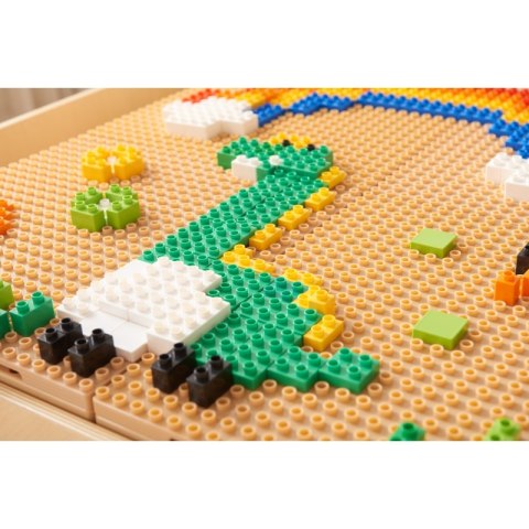 MASTERKIDZ Drewniany Stół Edukacyjny + AKCESORIA STEM WALL + 359 el. MASTERKIDZ Drewniany Stół Edukacyjny + AKCESORIA STEM WALL + 359 el.