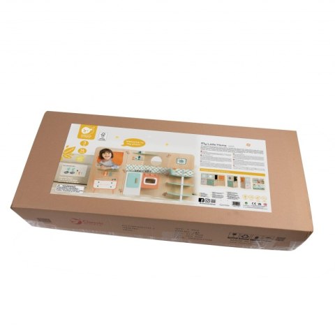CLASSIC WORLD Wielofunkcyjny Domek z Kuchnią Rozkładany XXL CLASSIC WORLD Wielofunkcyjny Domek z Kuchnią Rozkładany XXL