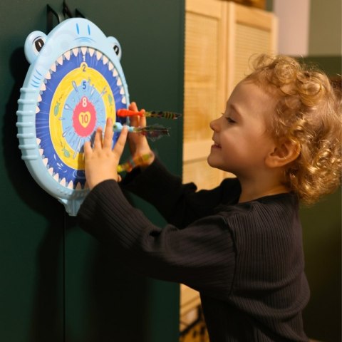 WOOPIE Magnetyczna Gra w Rzutki Bezpieczna Dart Tarcza Wesoły Rekinek WOOPIE Magnetyczna Gra w Rzutki Bezpieczna Dart Tarcza Wesoły Rekinek