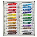 Farby akrylowe w tubkach tubce duży zestaw 24x12ml kolory