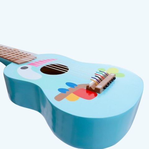 CLASSIC WORLD Drewniana Gitara Dla Dzieci Toucan CLASSIC WORLD Drewniana Gitara Dla Dzieci Toucan