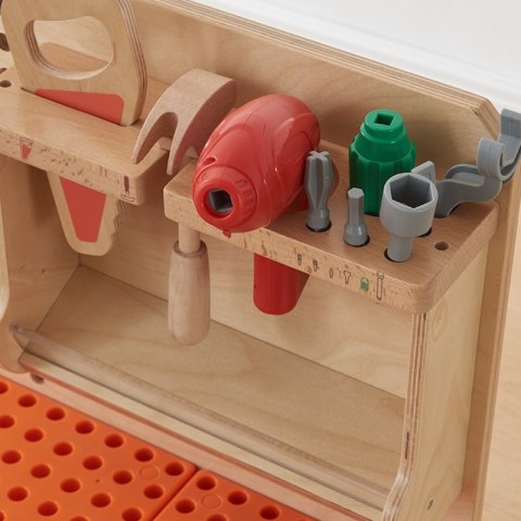 MASTERKIDZ Drewniany Warsztat Montessori STEM z Narzędziami MASTERKIDZ Drewniany Warsztat Montessori STEM z Narzędziami