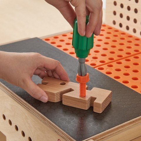 MASTERKIDZ Drewniany Warsztat Montessori STEM z Narzędziami MASTERKIDZ Drewniany Warsztat Montessori STEM z Narzędziami