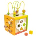 VIGA Drewniana Kostka Edukacyjna 5w1
