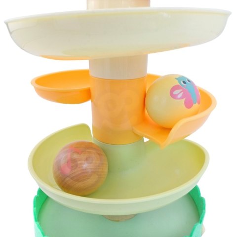 WOOPIE GREEN Drewniany Kulodrom Tor Kulkowy Sensoryczny Edukacyjny 6 el. WOOPIE GREEN Drewniany Kulodrom Tor Kulkowy Sensoryczny Edukacyjny 6 el.