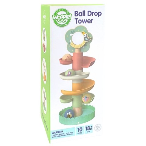 WOOPIE GREEN Drewniany Kulodrom Tor Kulkowy Sensoryczny Edukacyjny 6 el. WOOPIE GREEN Drewniany Kulodrom Tor Kulkowy Sensoryczny Edukacyjny 6 el.