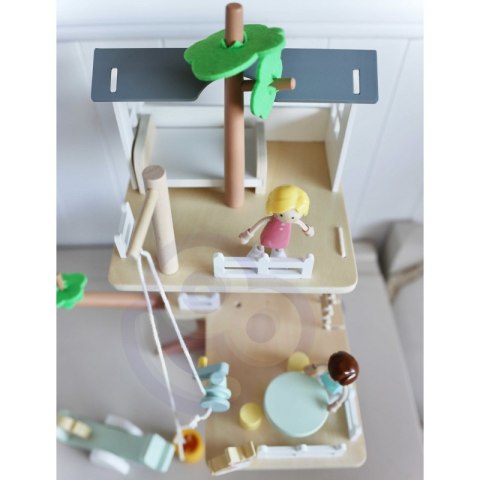 CLASSIC WORLD Drewniany Domek na Drzewie dla Lalek 31 el. CLASSIC WORLD Drewniany Domek na Drzewie dla Lalek 31 el.